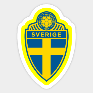 Sweden National Football Team Sticker